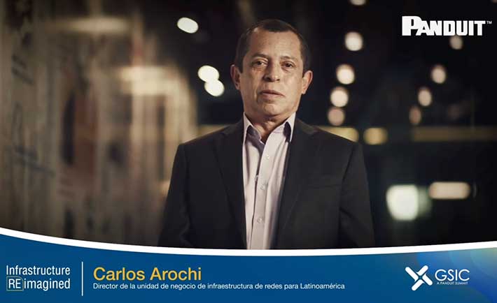 Carlos Arochi, director de la unidad de negocio de infraestructura de redes para LATAM en el GSIC 2021.
