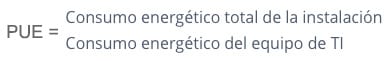 PUE definición