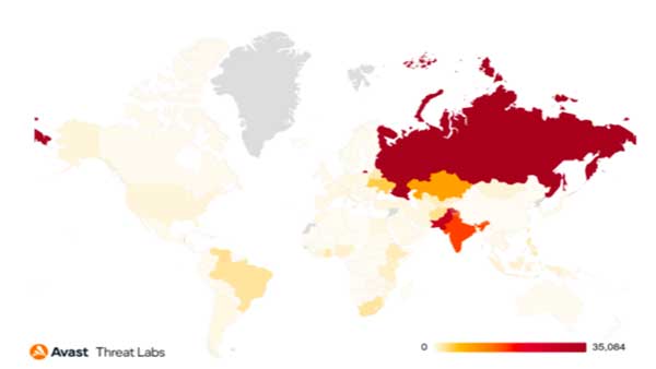 robo de criptomonedas en el mapa