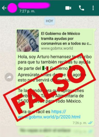 Detectan mensajes apócrifos del SAT,