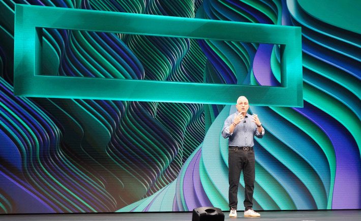 Antonio Neri, presidente y CEO de HPE en la inauguración del HPE Discover 2022